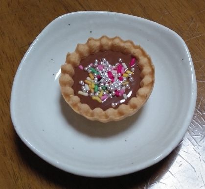 簡単チョコタルト