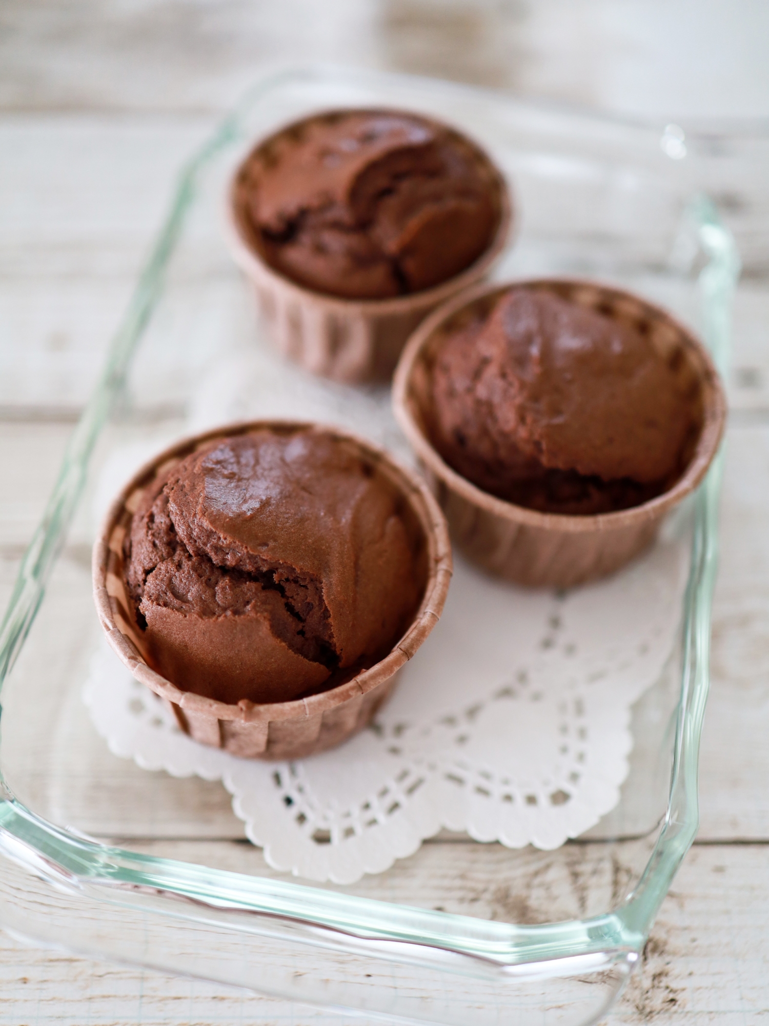 HMで簡単ふわもふ♪甘さ控えめココアマフィン