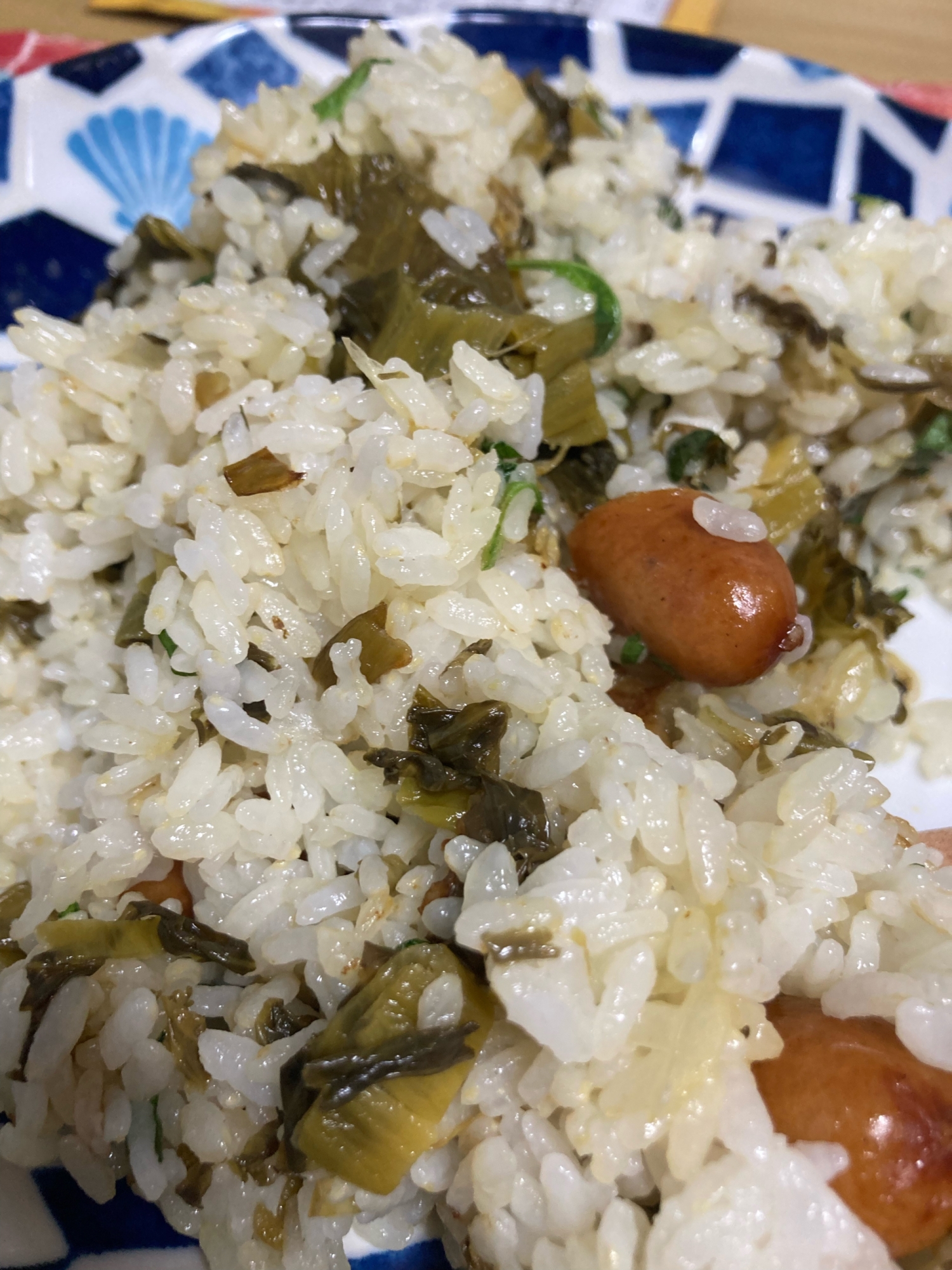 シソ高菜ライス