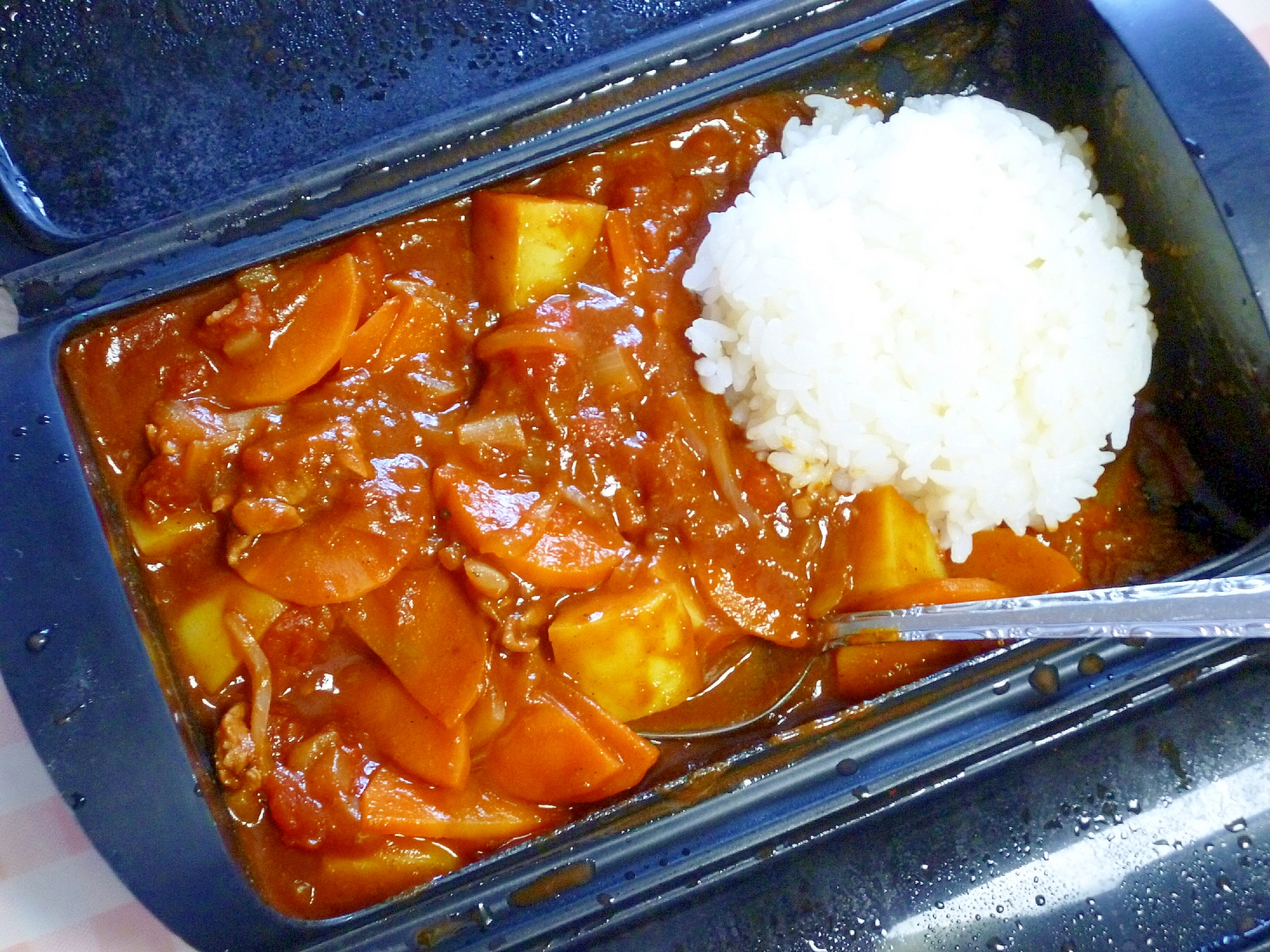 お一人様カレー ルクエ 電子レンジ レシピ 作り方 By ひだまり 楽天レシピ お一人様カレー ルクエ 電子レンジ レシピ 作り方 By ひだまり 楽天レシピ