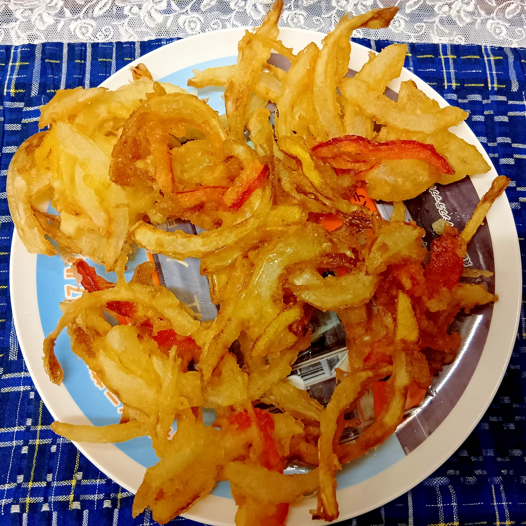 パプリカのかき揚げ