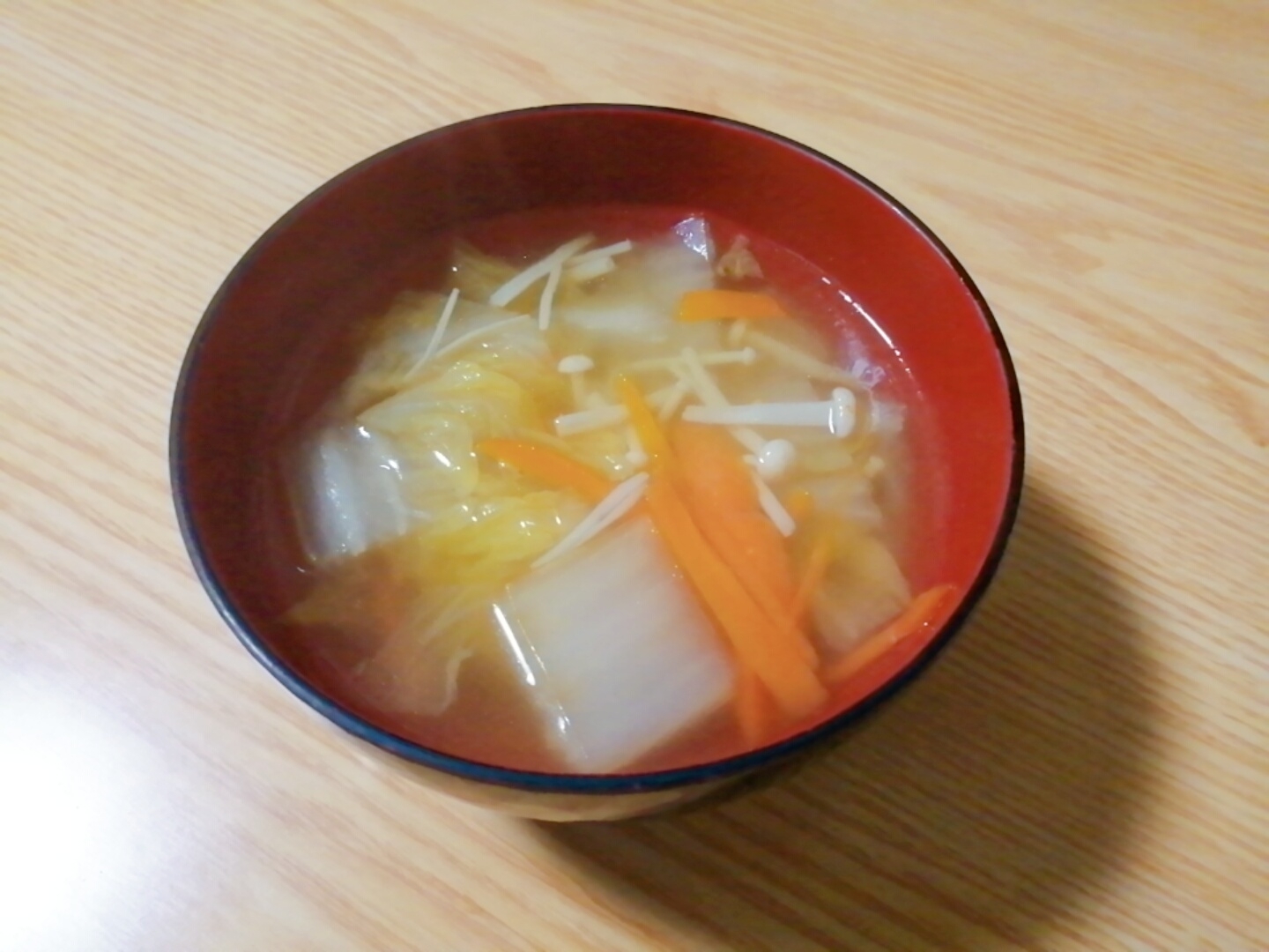 白菜の中華スープ