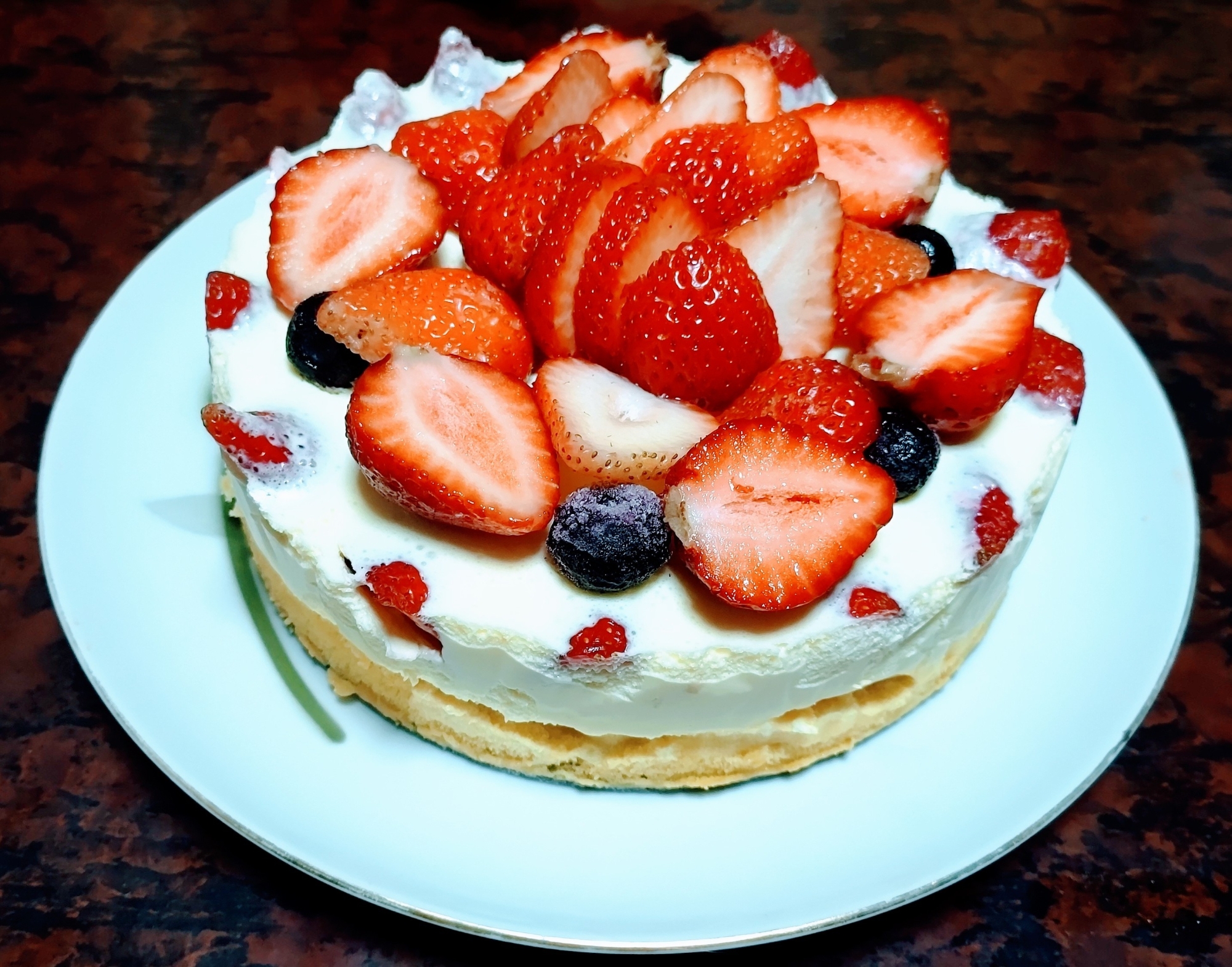 苺のホワイトチョコレートムースケーキ レシピ 作り方 By さくたん72 楽天レシピ 苺のホワイトチョコレートムースケーキ レシピ 作り方 By さくたん72 楽天レシピ