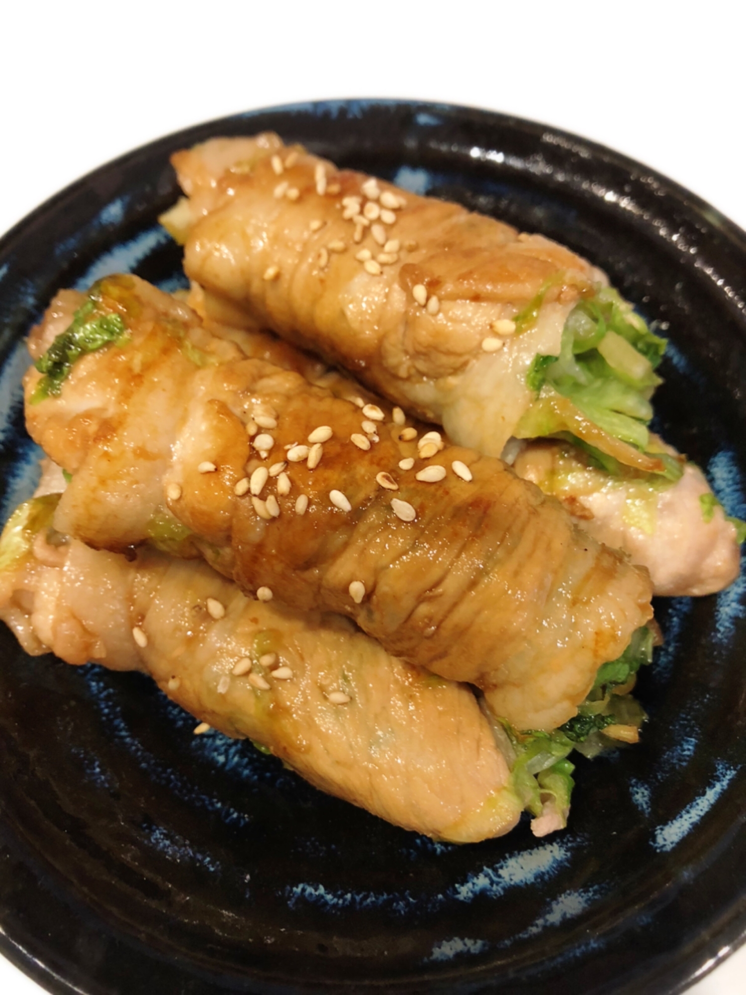 レタスの肉巻き