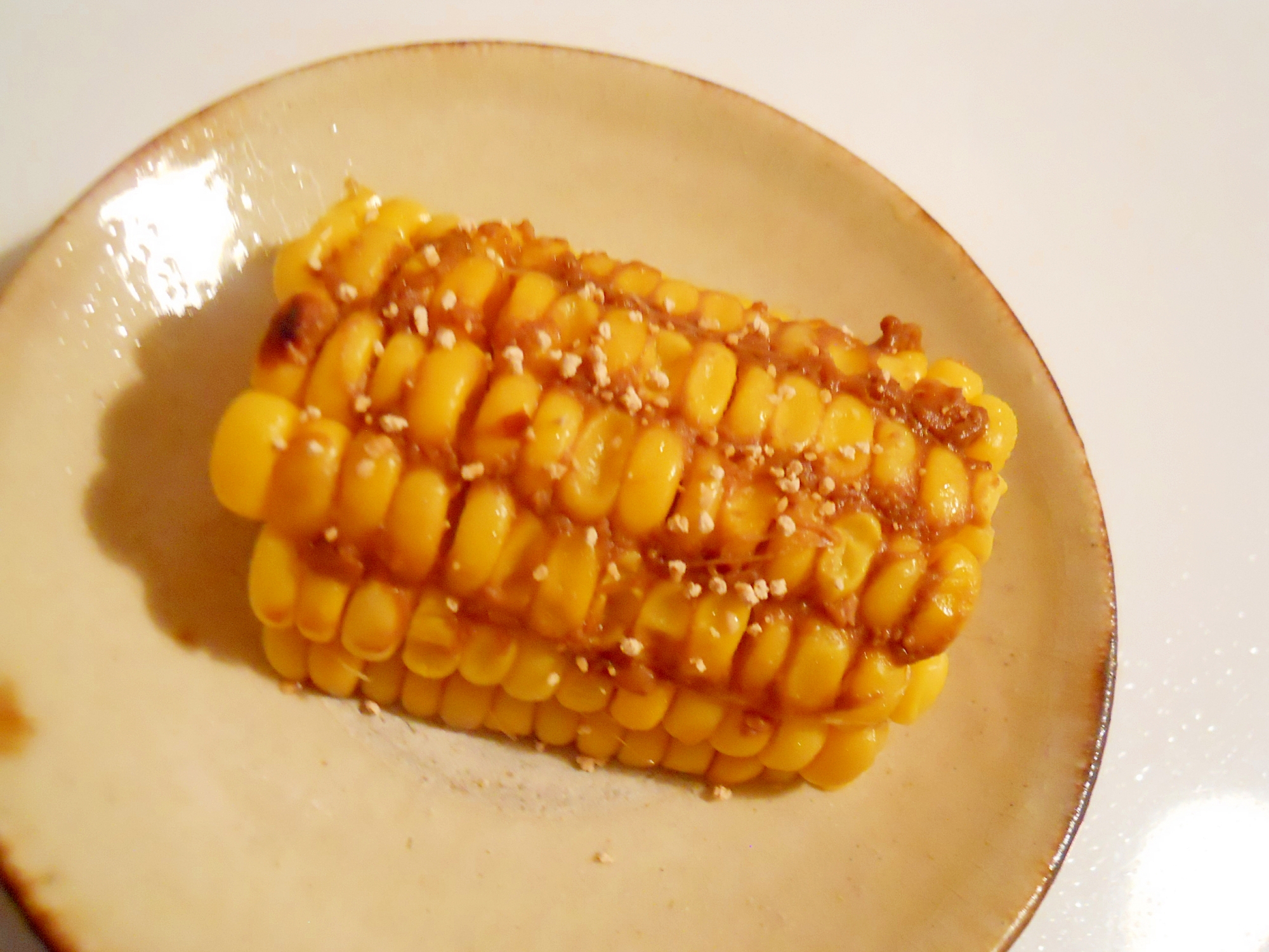 名古屋っ子　味噌味で焼きもろこし♪