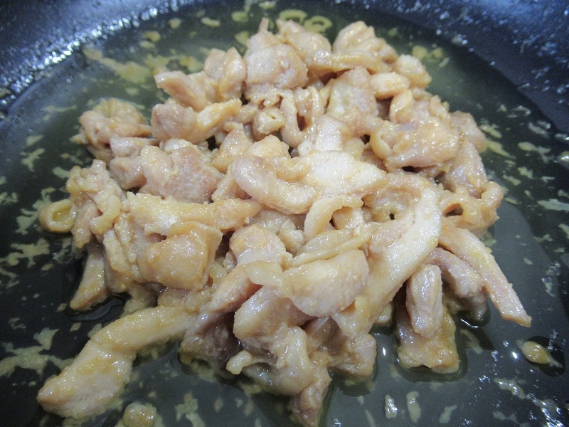 鶏肉の味噌マーガリン焼き