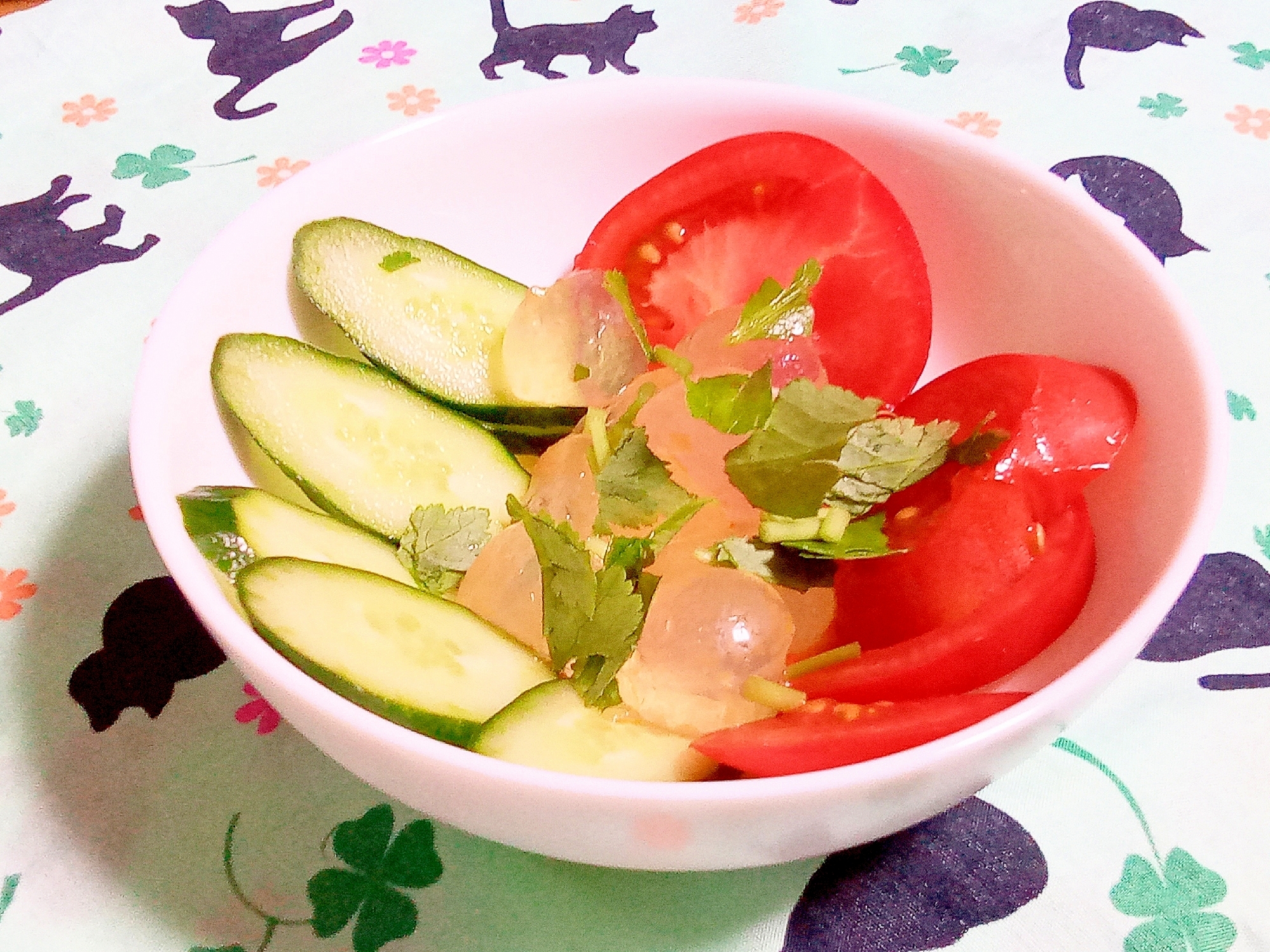 わらびもちで大人のおつまみ♥️ピリ辛塩レモン味