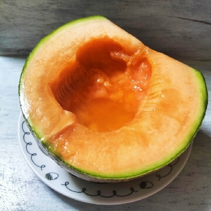 捨てたらモッタイナイ★本当に美味しいメロンの食べ方