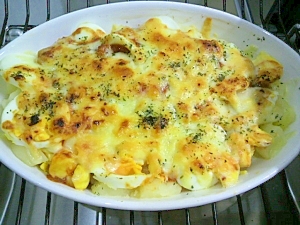 ジャガイモとゆでたまごのチーズグラタン レシピ 作り方 By Marie 777 楽天レシピ