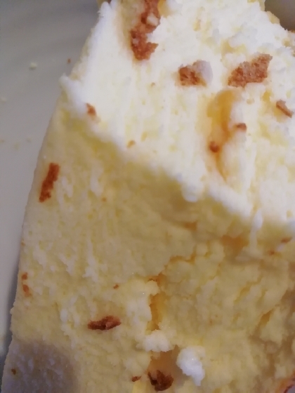 ふわふわスフレチーズケーキ