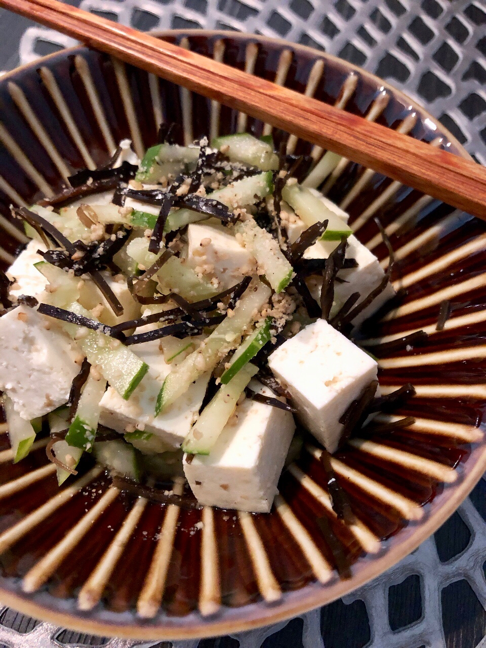 木綿豆腐とあらめのさっぱりサラダ レシピ 作り方 By Ma Ma Yu Mi 楽天レシピ 木綿豆腐とあらめのさっぱりサラダ レシピ 作り方 By Ma Ma Yu Mi 楽天レシピ