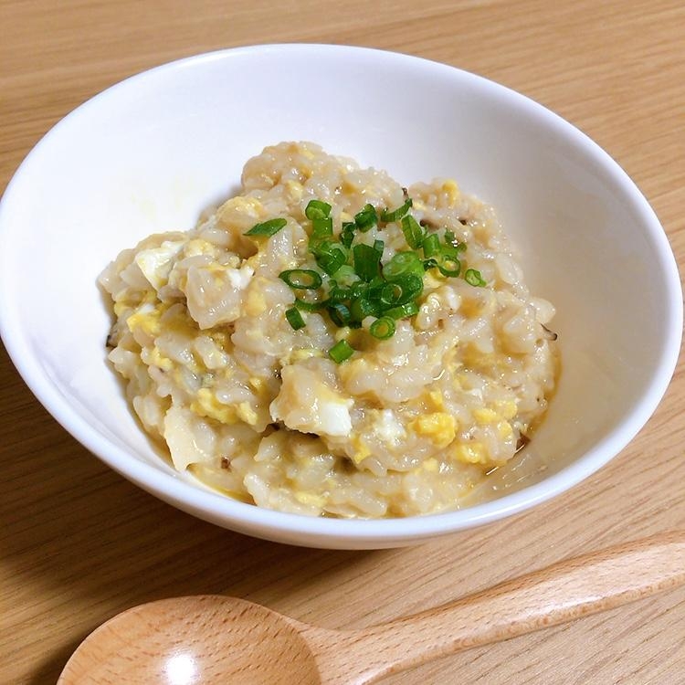 優しい味のたまご雑炊★*。