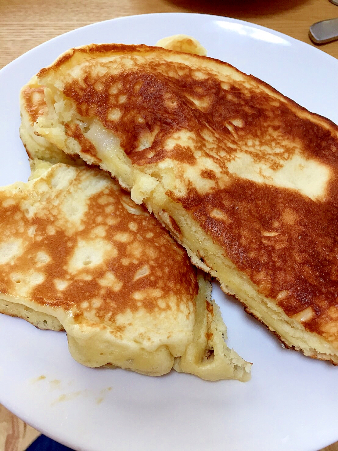 お餅パンケーキ