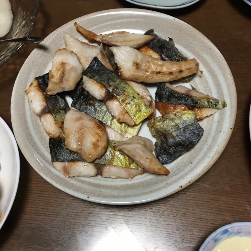 サワラの塩焼き