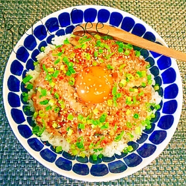 簡単激ウマ*ほんのり中華風!旨辛ツナ納豆どーん