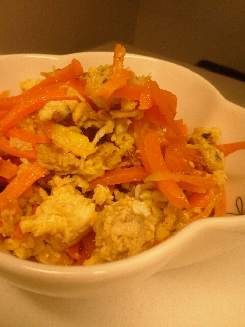 おかめの人参シリシリ?!