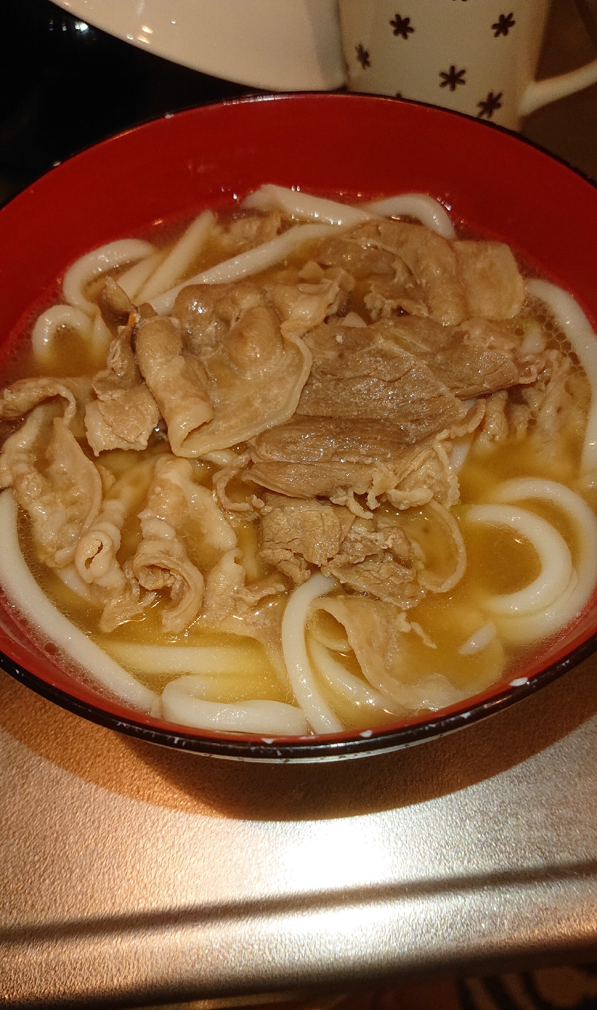 味噌肉うどん