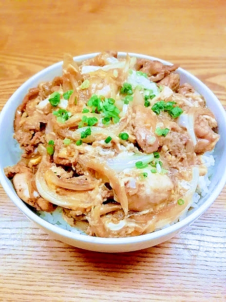 ガッツリ親子丼