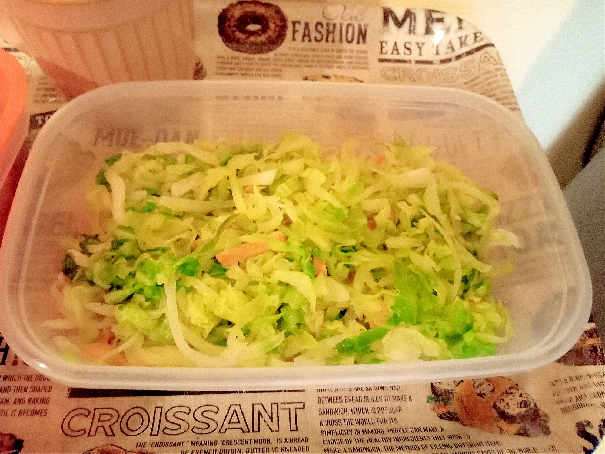 キャベツのしょうが漬け