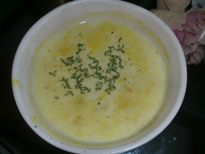 粉末スープが絶品中華コーンスープ