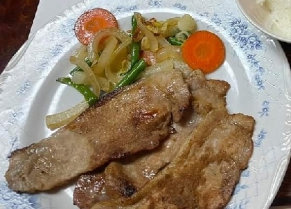 キャンプに！簡単！豚ロースの醤油麹漬け