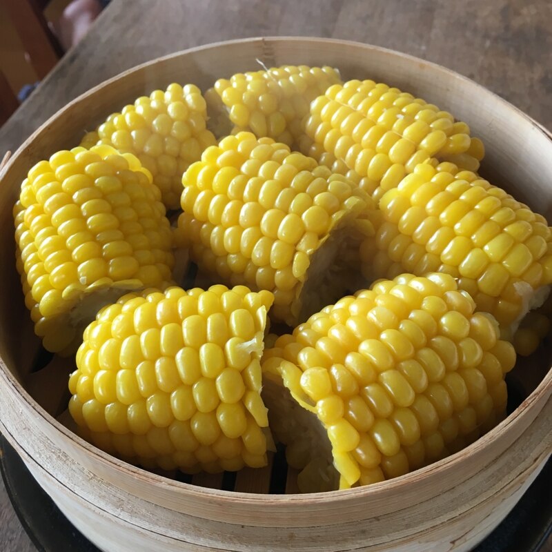 とうもろこし の 蒸し 時間