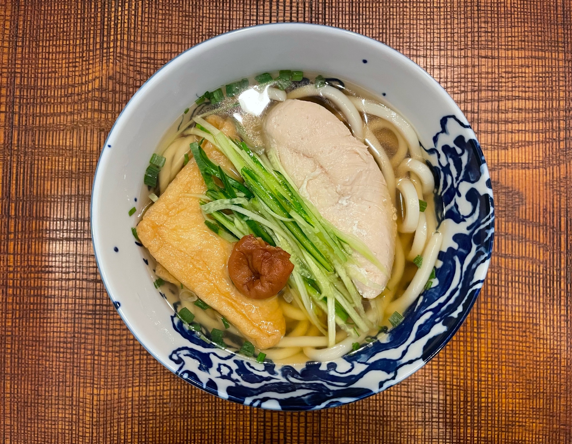 茹でささみを作る！梅ささみうどん！