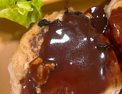 豚こま切れ肉から作る☆豆腐入りハンバーグ