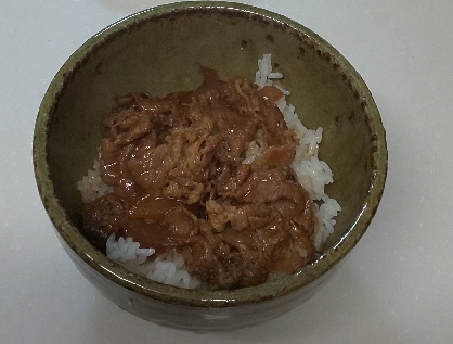 牛肉たっぷり丼