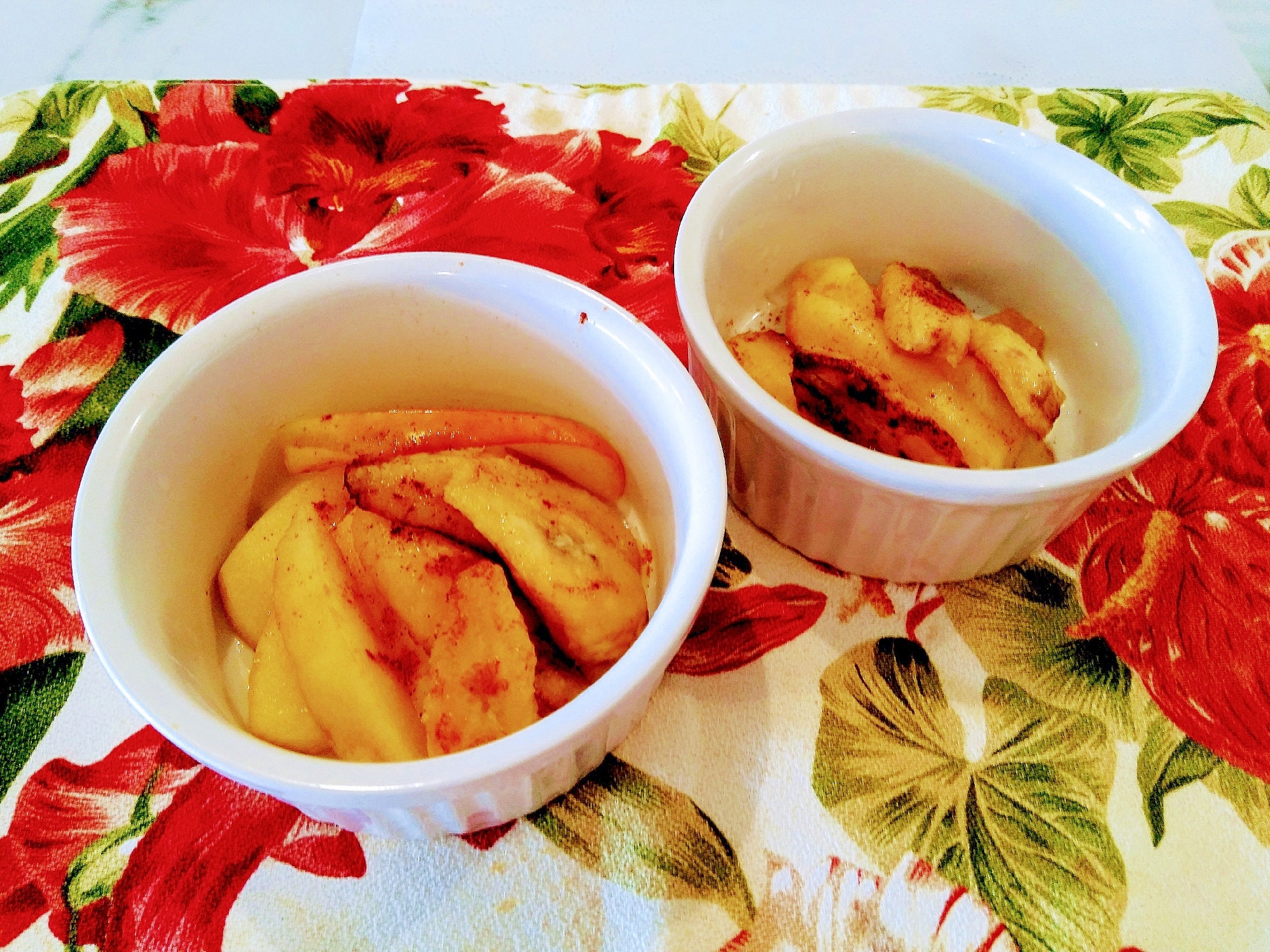 りんごとバナナのシナモンバターソテー レシピ 作り方 By パリブリオッシュ 楽天レシピ りんごとバナナのシナモンバターソテー レシピ 作り方 By パリブリオッシュ 楽天レシピ