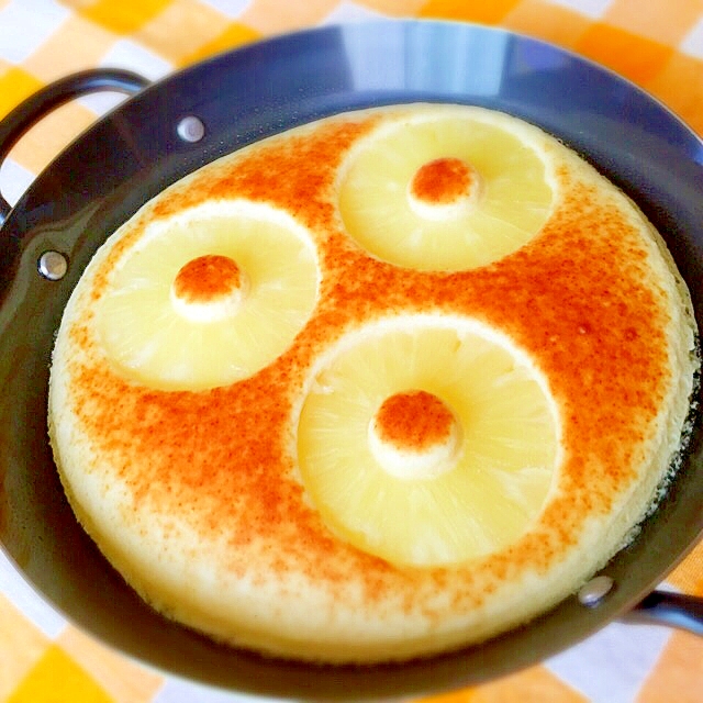 スキレットで焼き立てふわふわ パンケーキ レシピ 作り方 By Aka Ru 楽天レシピ