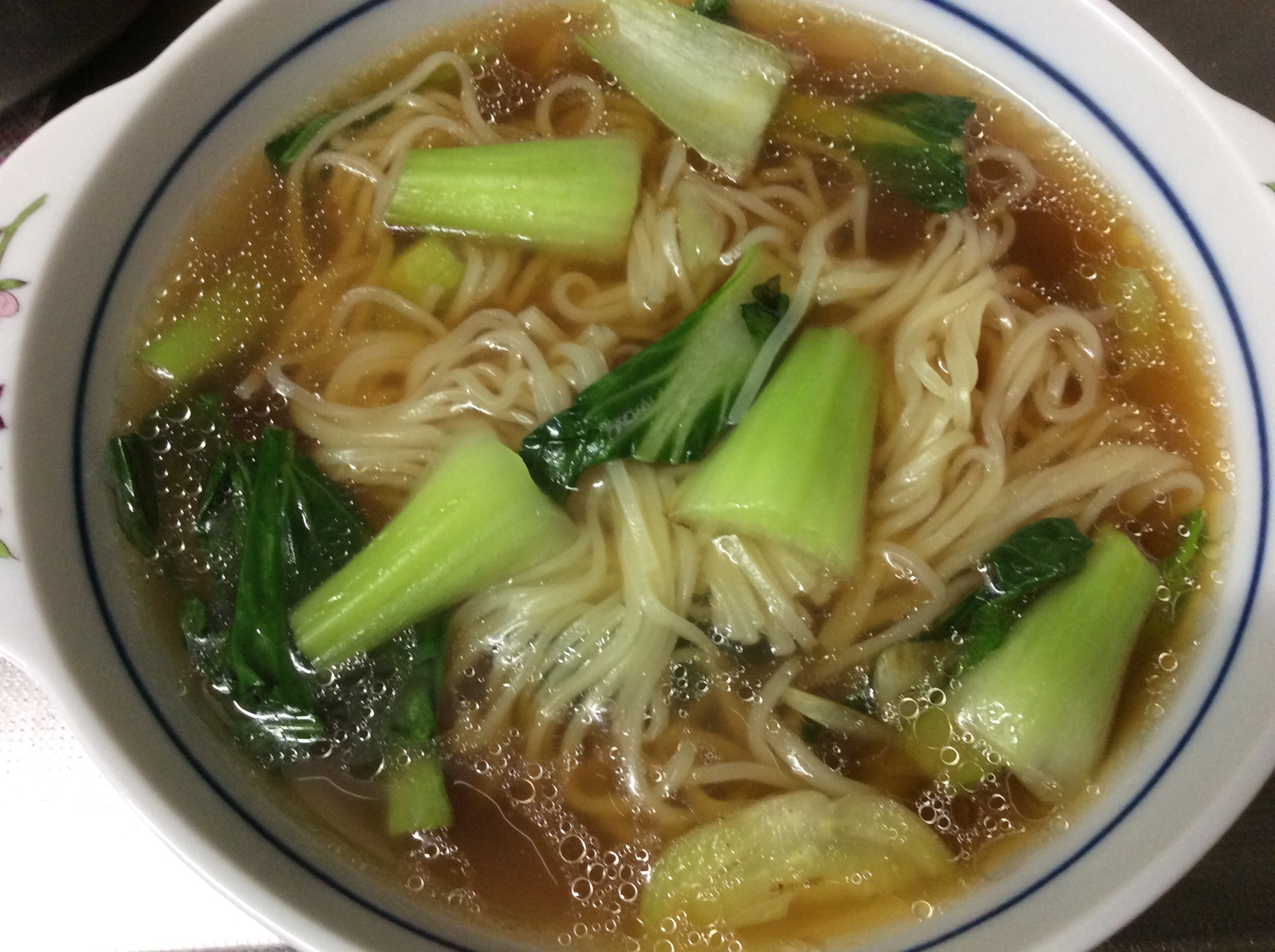 別茹でなしで鯛ダシ尾道醤油ラーメン