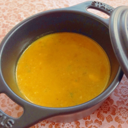 カボチャスープ