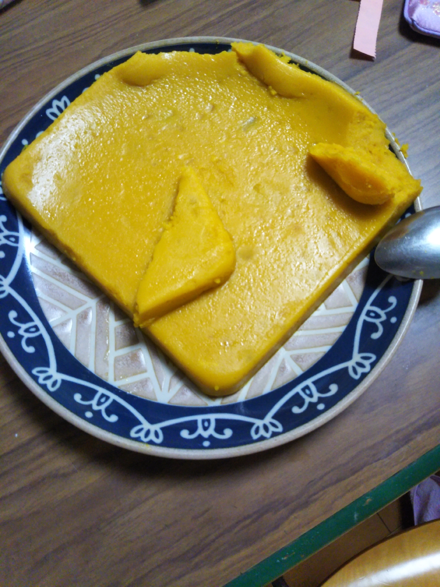 ミキサー不要!めんどくさがりやのかぼちゃプリン