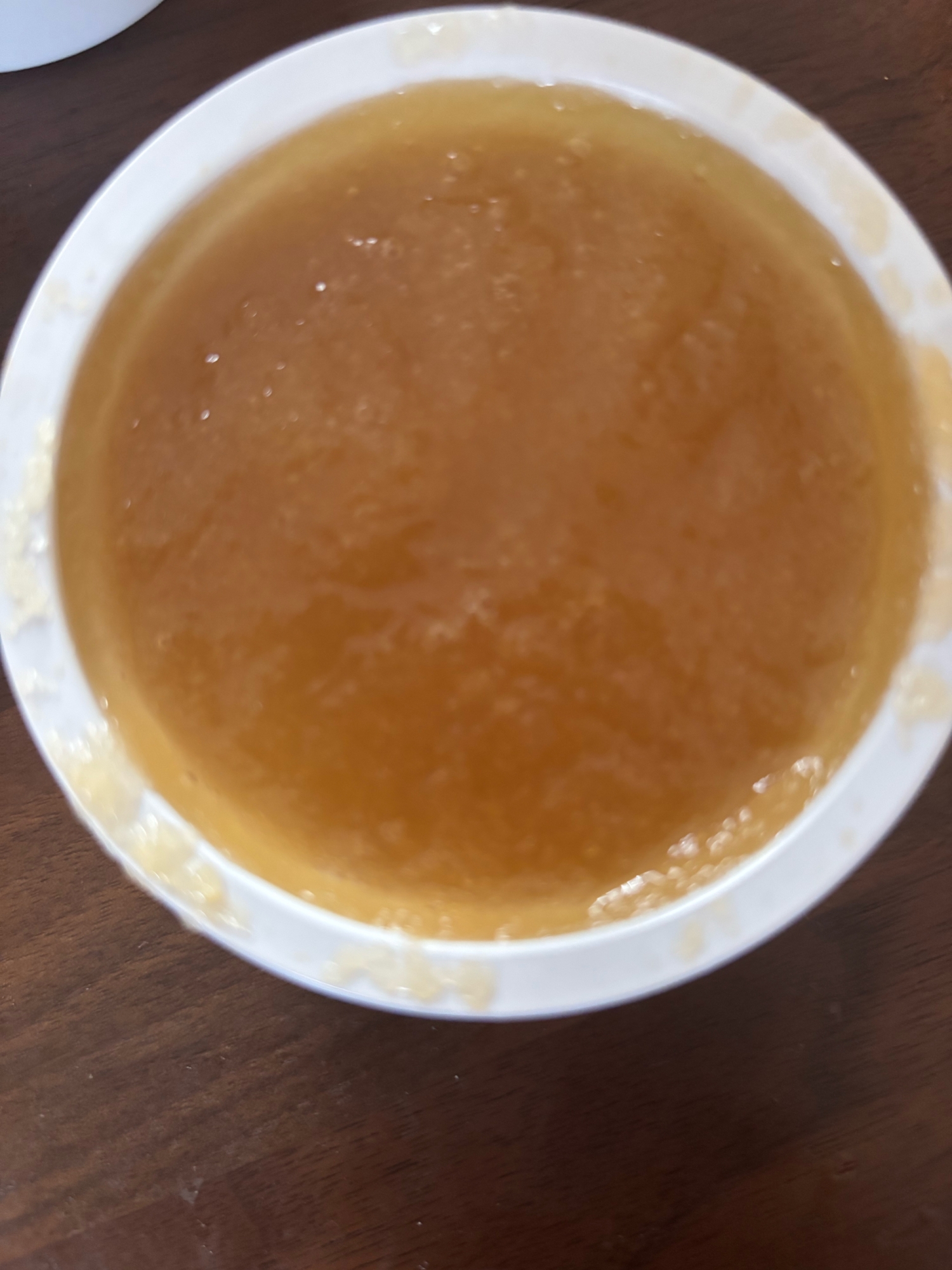 すりおろしりんごとにんじんペーストの離乳食