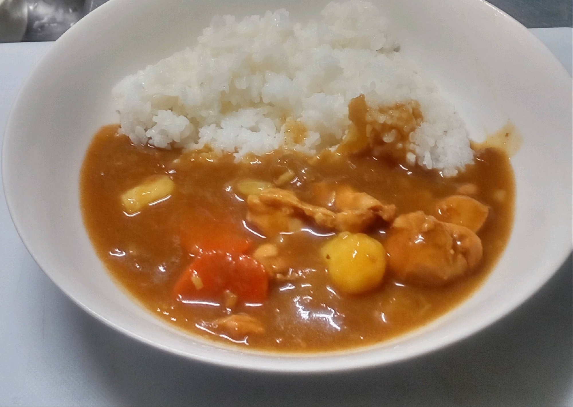 圧力鍋で☆チキンカレー