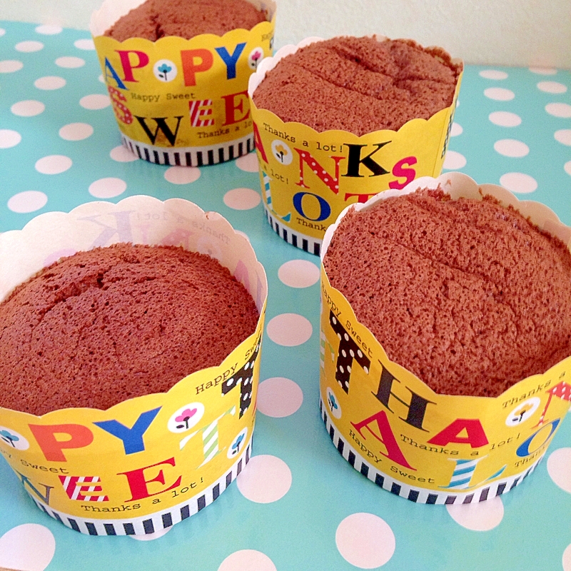カップdeチョコシフォンケーキ レシピ 作り方 By Thank You Good Bye 楽天レシピ カップdeチョコシフォンケーキ レシピ 作り方 By Thank You Good Bye 楽天レシピ