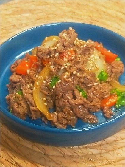 プルコギ 焼肉のたれでできるんですね!便利なレシピ ありがとうございます