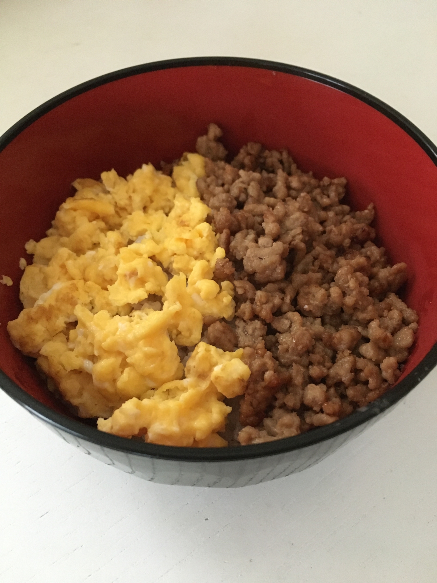 簡単！パパッとできる二色丼