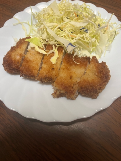 簡単に衣がついて美味しく出来ました。
片付けも楽でした。