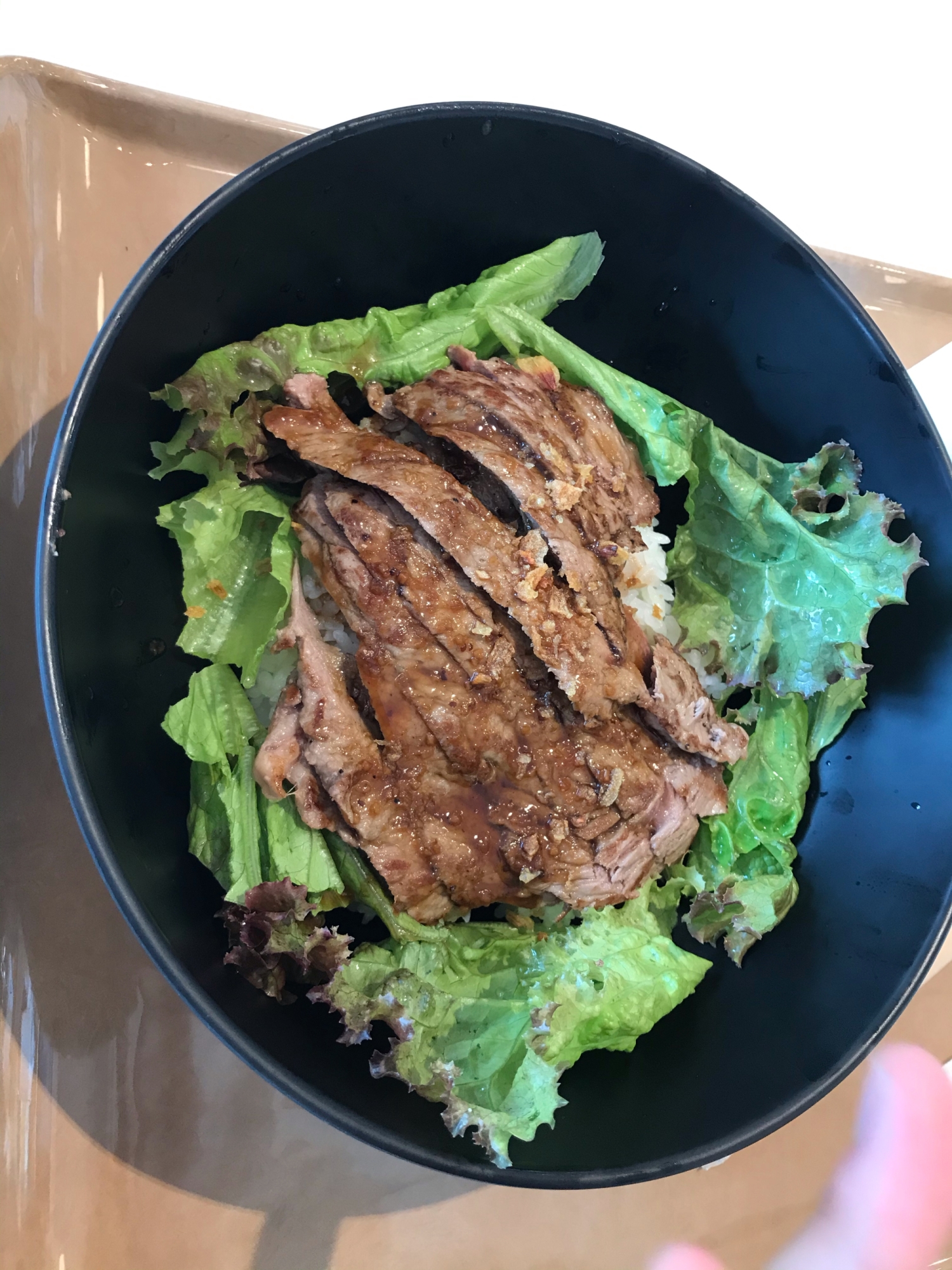 超簡単！ステーキ丼