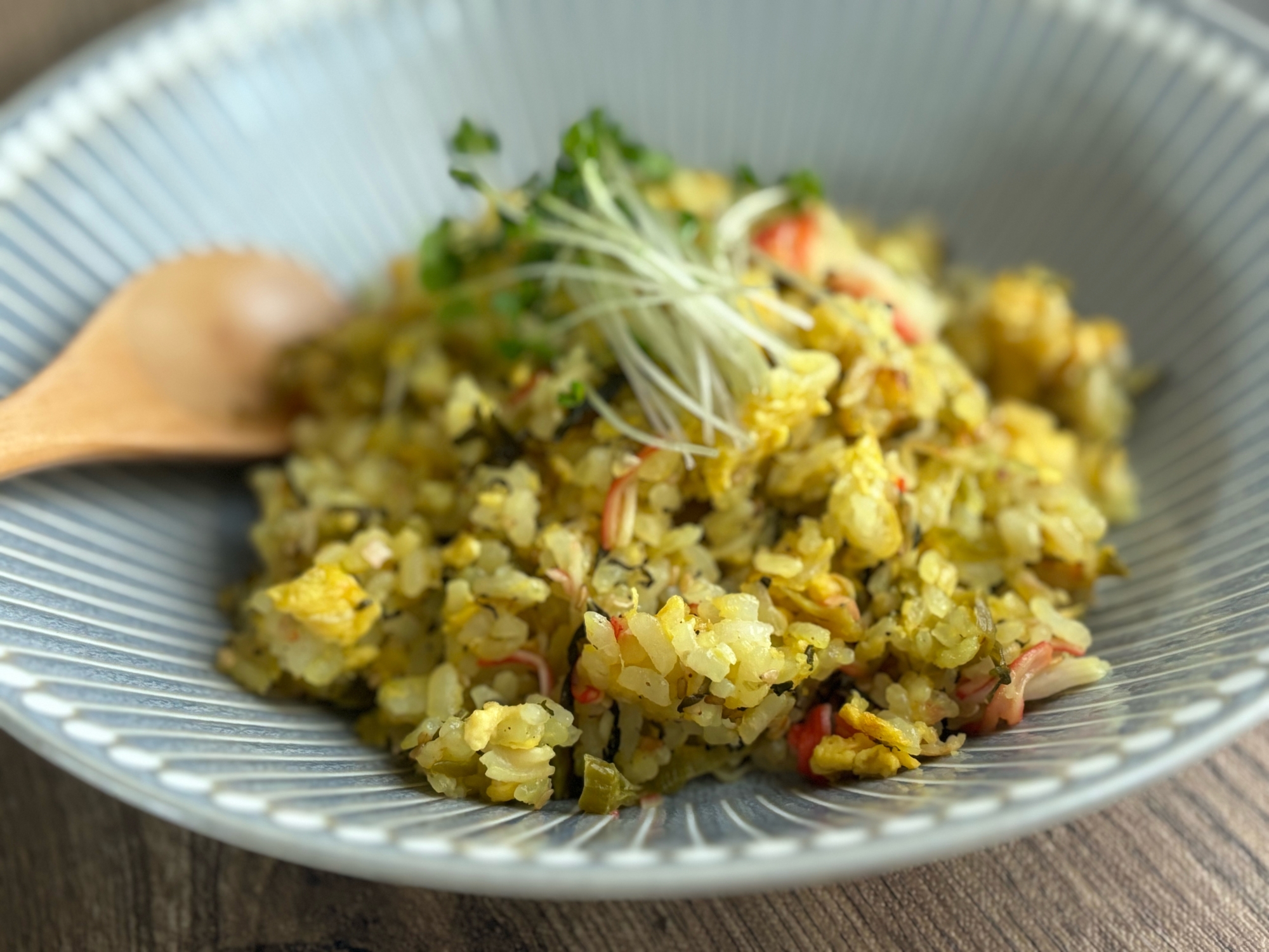 黄金の高菜チャーハン