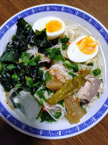 暑い夏にはピッタリ～爽やかサッパリ！塩そうめん