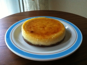 バニラと焦がしバターのチーズケーキ(12cm型)