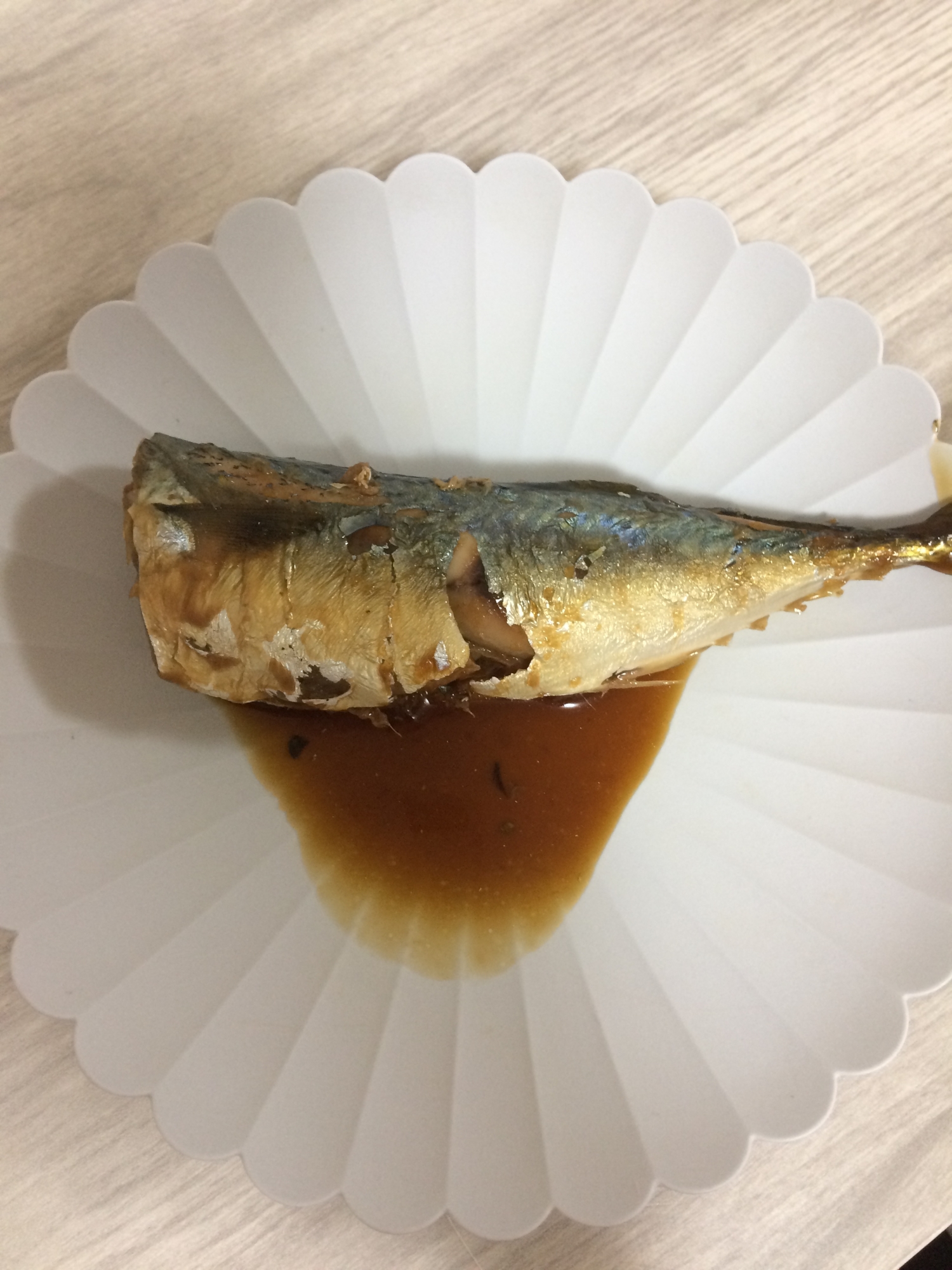 鯖の醤油煮