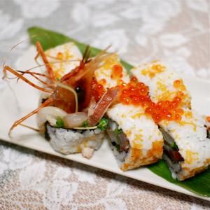 残った刺身で おしゃれな海鮮裏巻き寿司 レシピ 作り方 By Coolchild 楽天レシピ