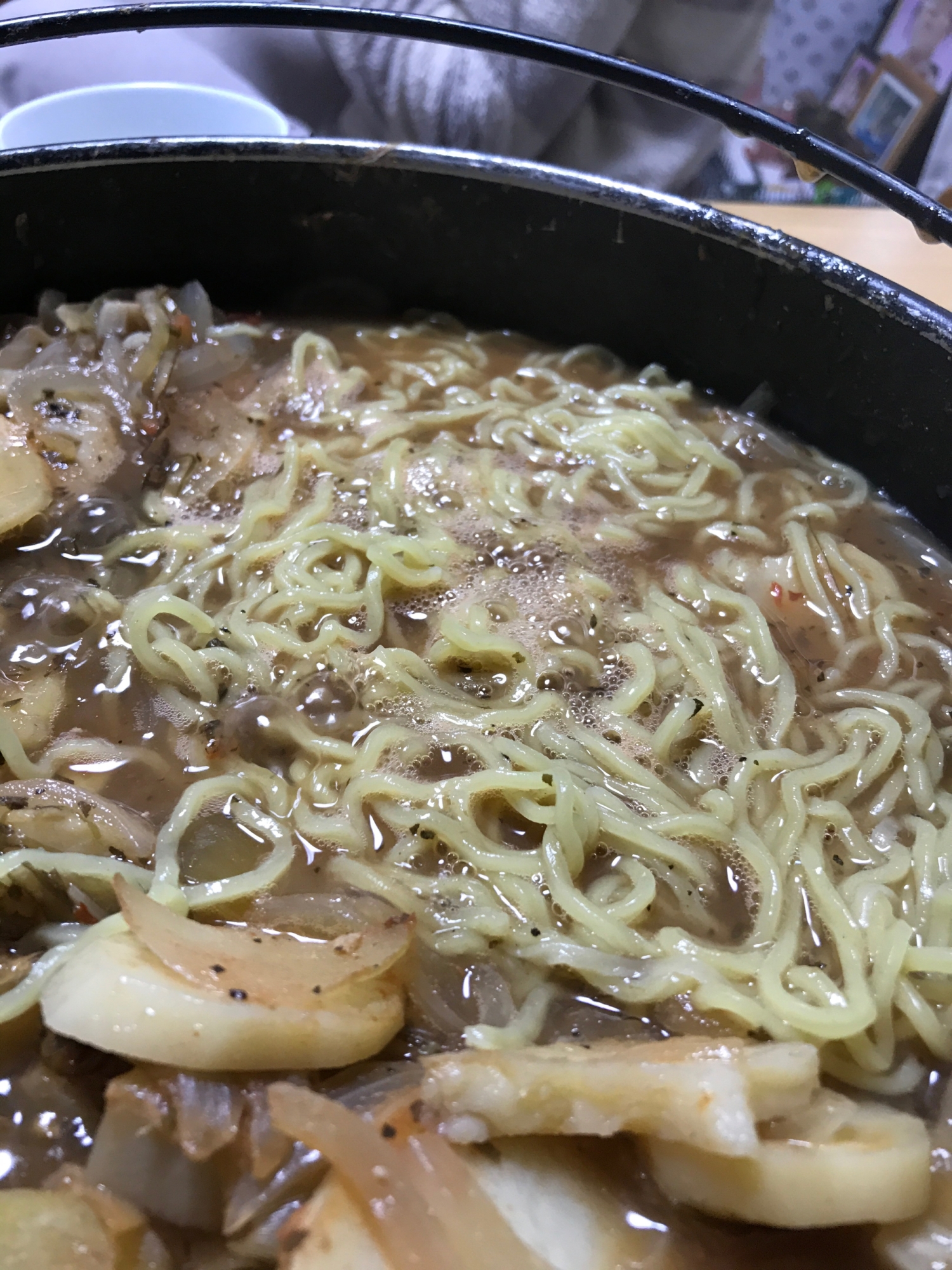 トマトスープのラーメン