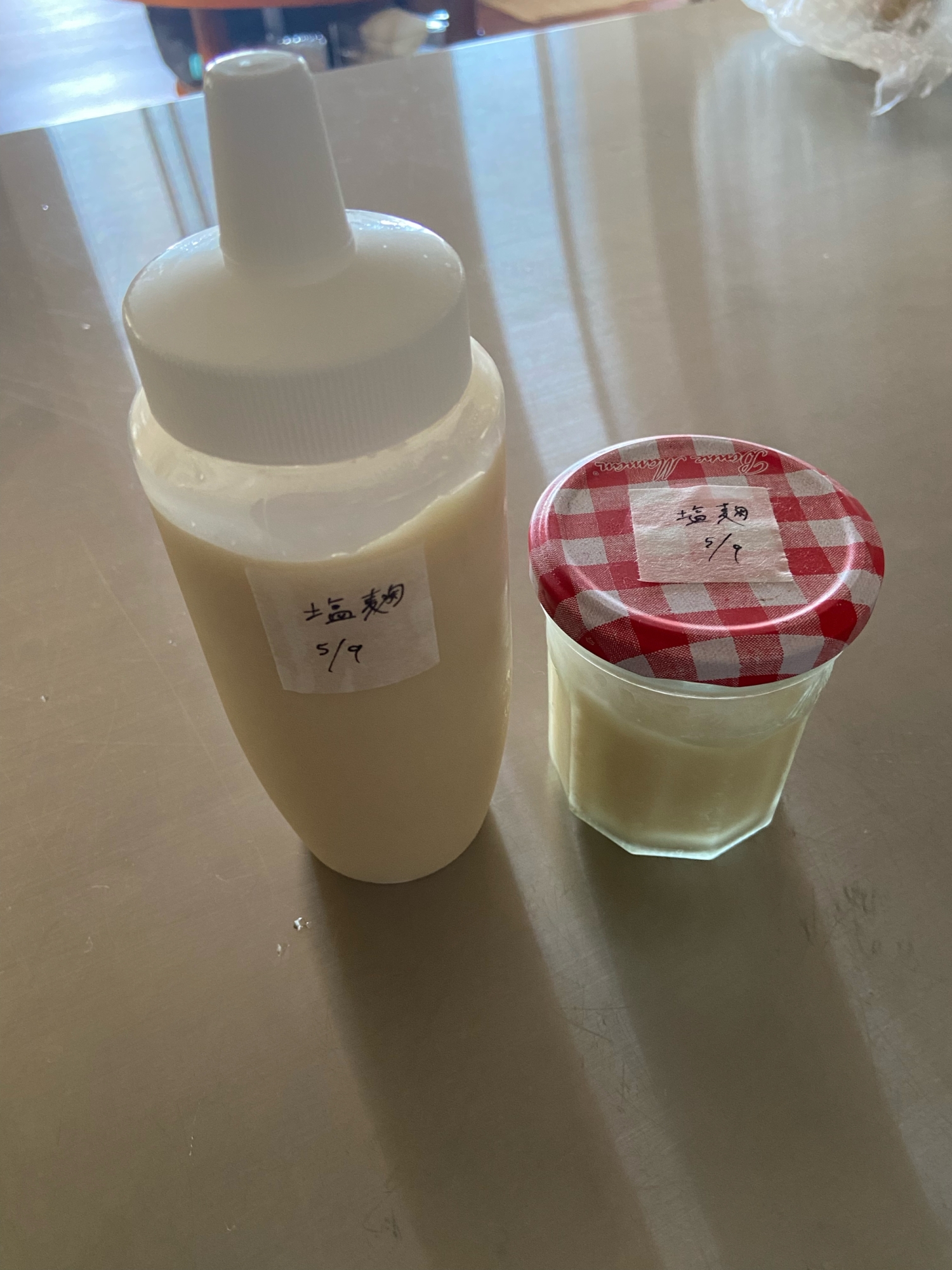 ヨーグルトメーカーで作る塩麹