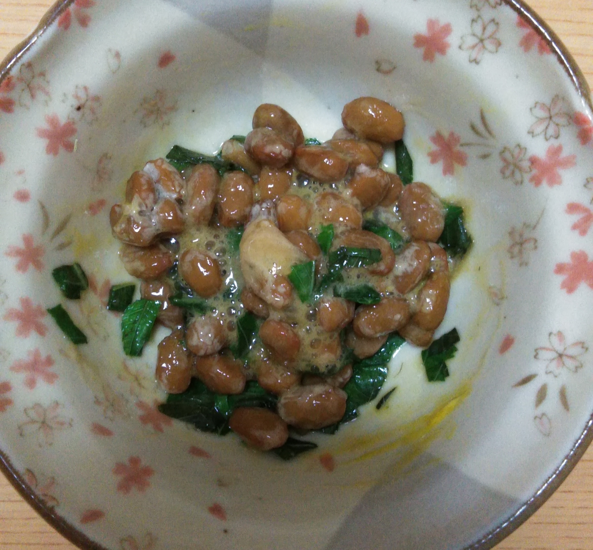 モロヘイヤ納豆