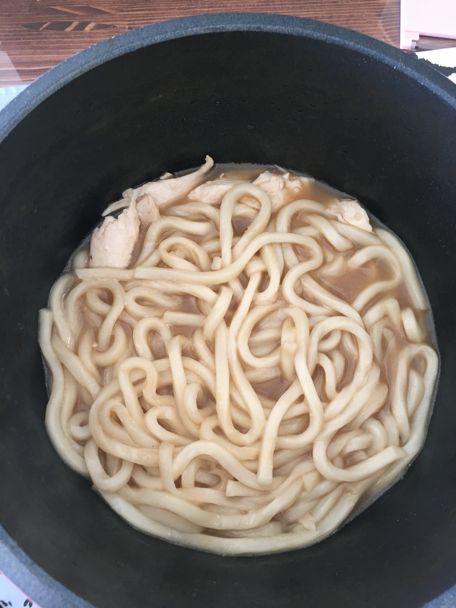 おでんの締めにうどん